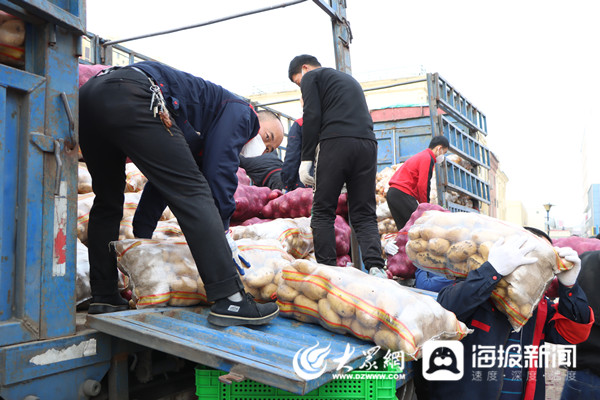 阳信县生活物资供应充足、品类齐全 居民在家下单就可送货到家