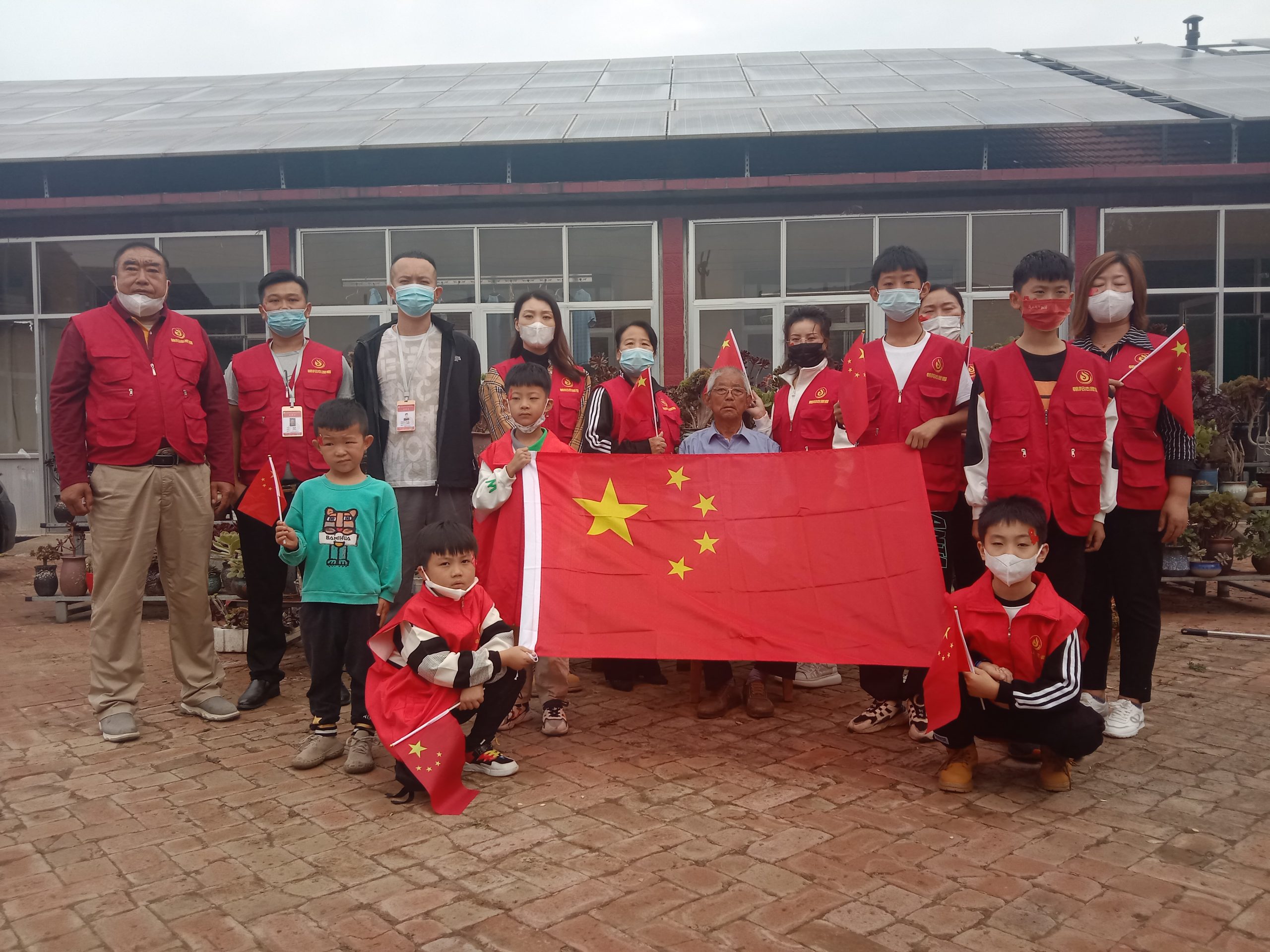 山东阳信：朝阳公益开展“迎国庆 感党恩 送温暖 情暖老兵”走访慰问活动