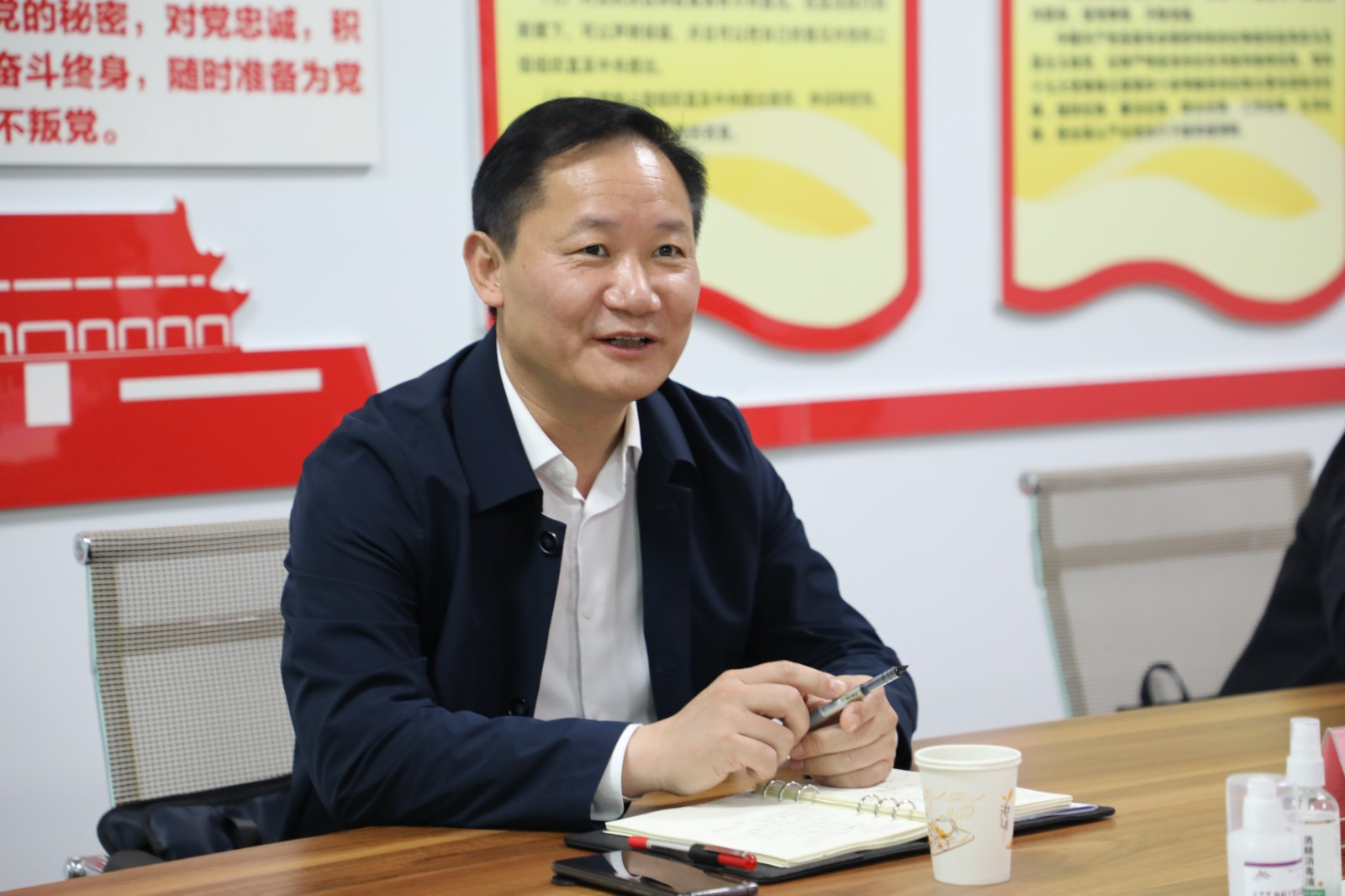 阳信县委书记郑令健到部分企业调研