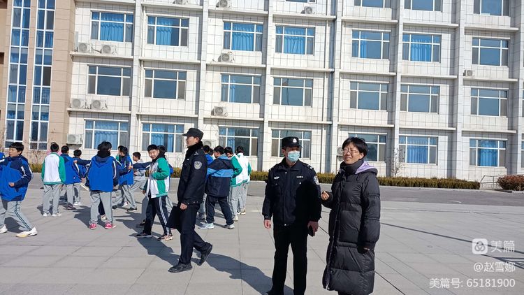 阳信县第五实验中学：警校携手共建，筑牢校园安全屏障