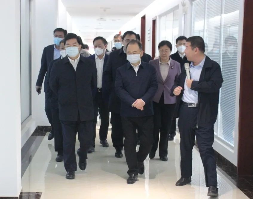 山东省副省长陈平到亿利源公司调研