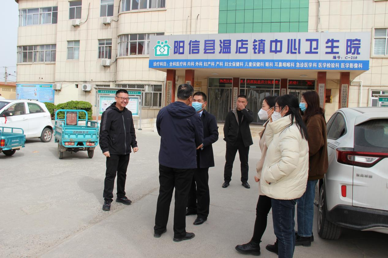 阳信县信城街道社区卫生服务心赴兄弟单位交流学习
