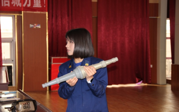 阳信县信城街道社区卫生服务中心开展消防安全知识培训