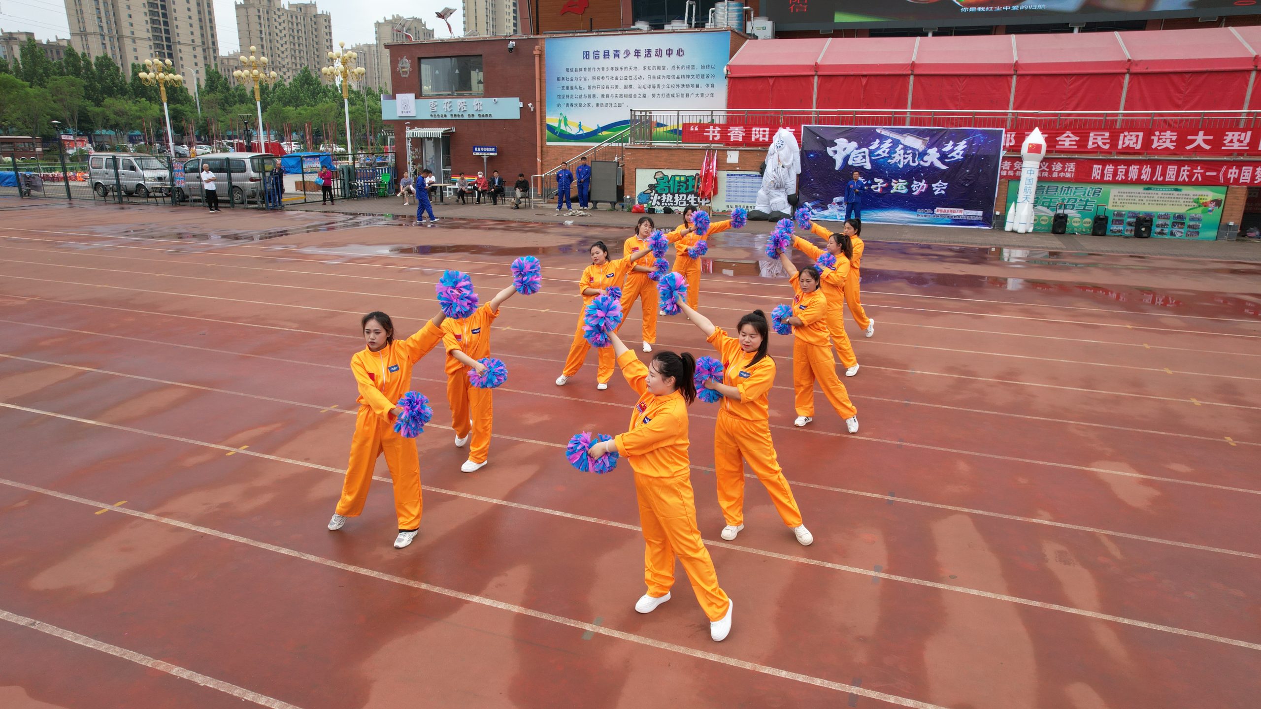 阳信京师幼儿园举办《中国梦 航天梦》亲子活动,庆祝六一儿童节!