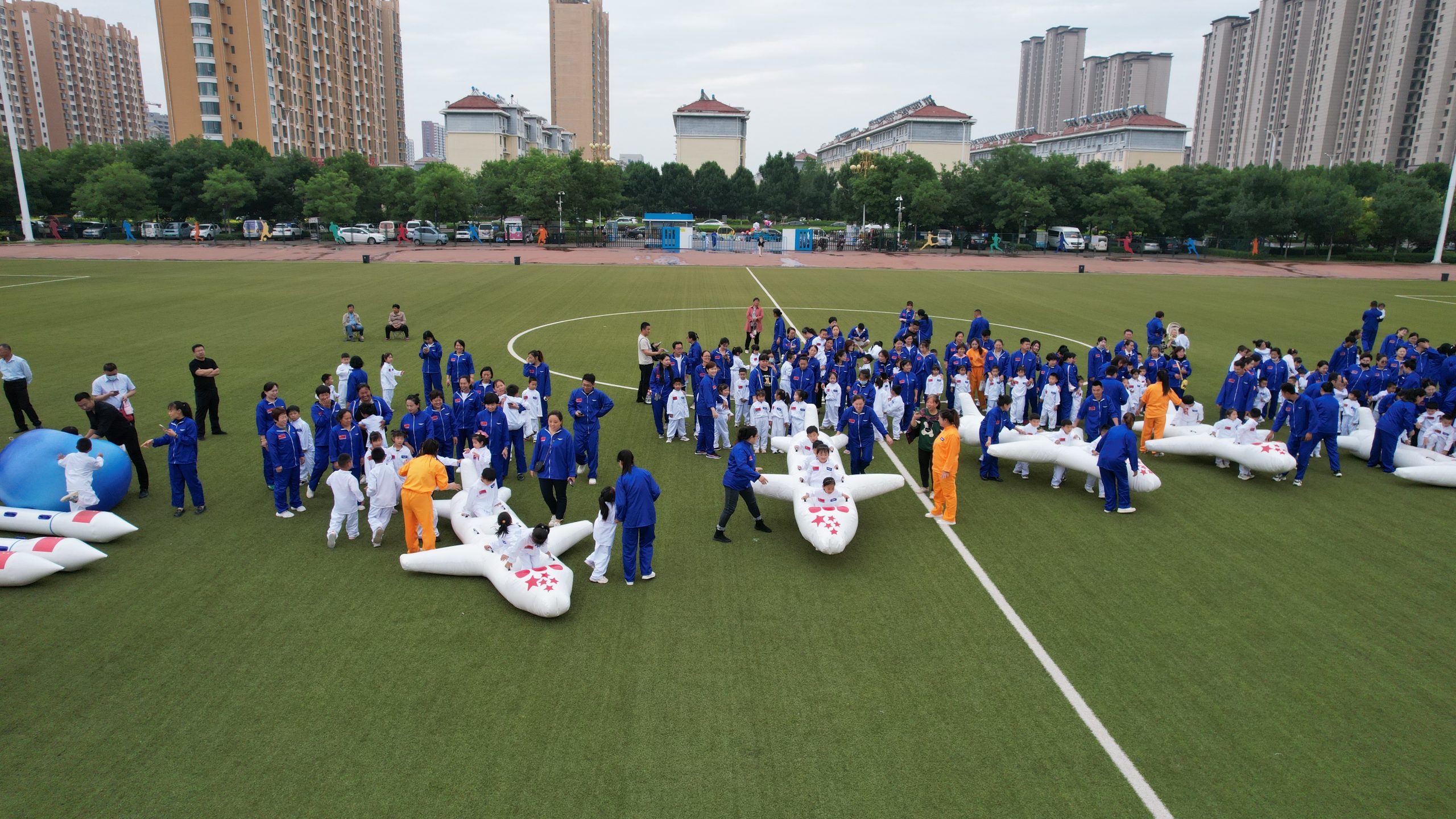 阳信京师幼儿园举办《中国梦 航天梦》亲子活动,庆祝六一儿童节!