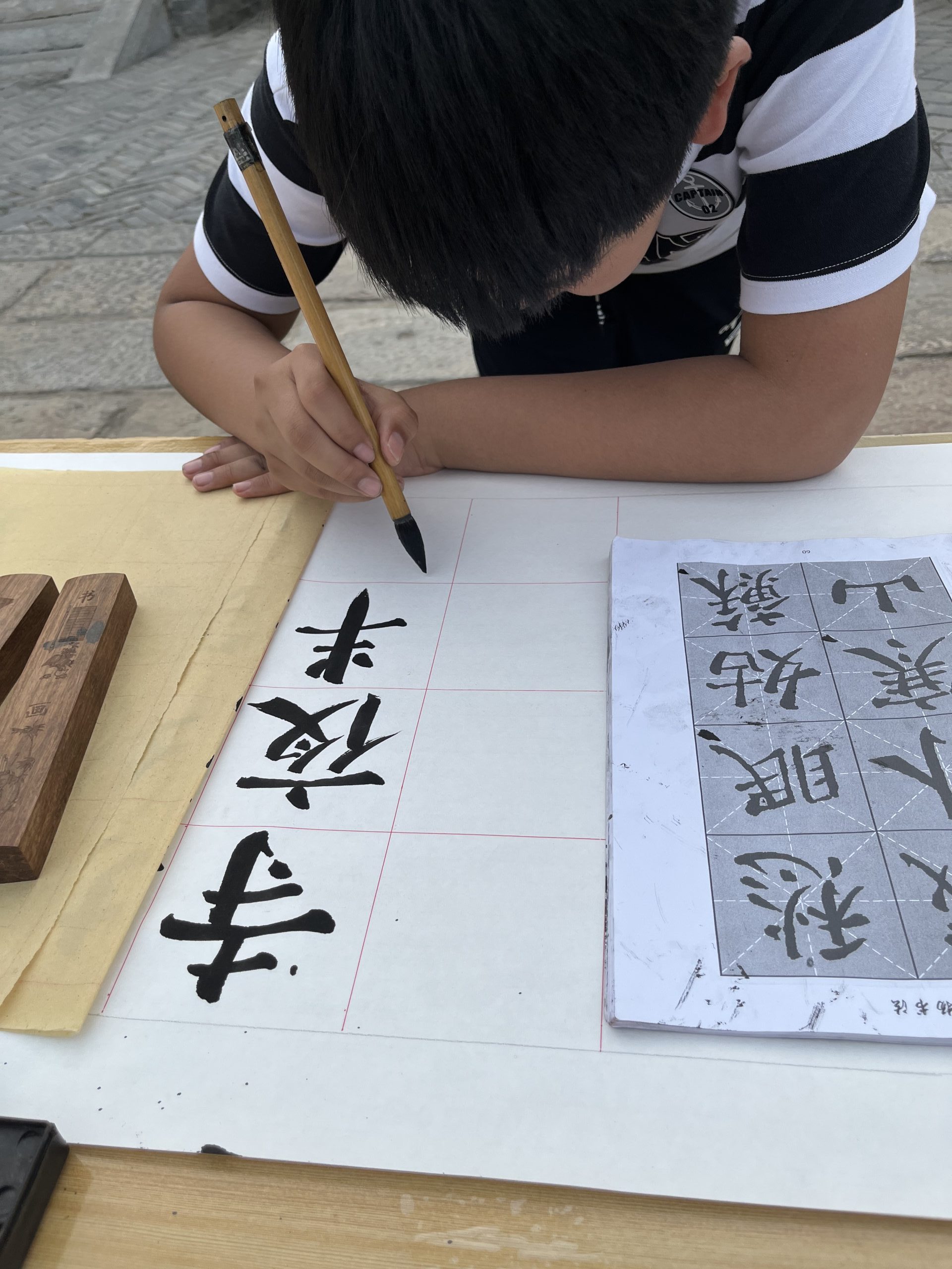 阳信墨扬书法相约古城研学踏青：齐作百米长卷书画 尽显传统文化魅力