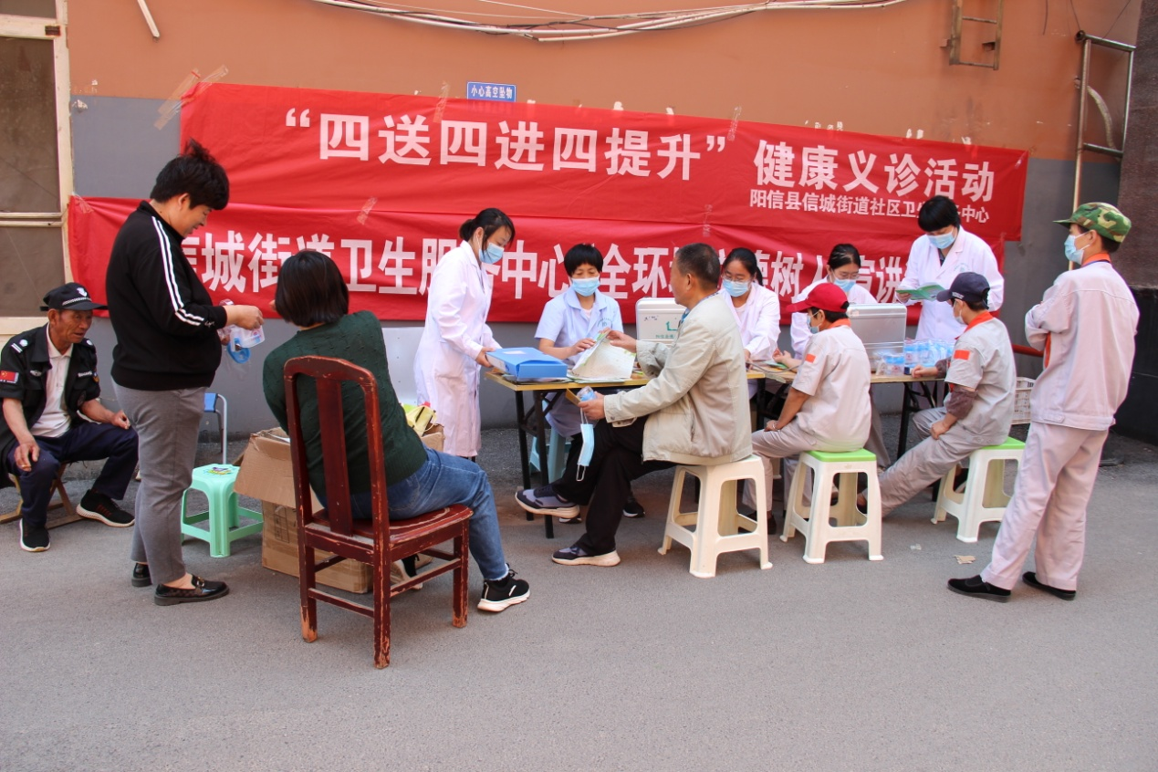 “四送四进四提升”“党建+健康”“健康滨州行” 送健康进社区