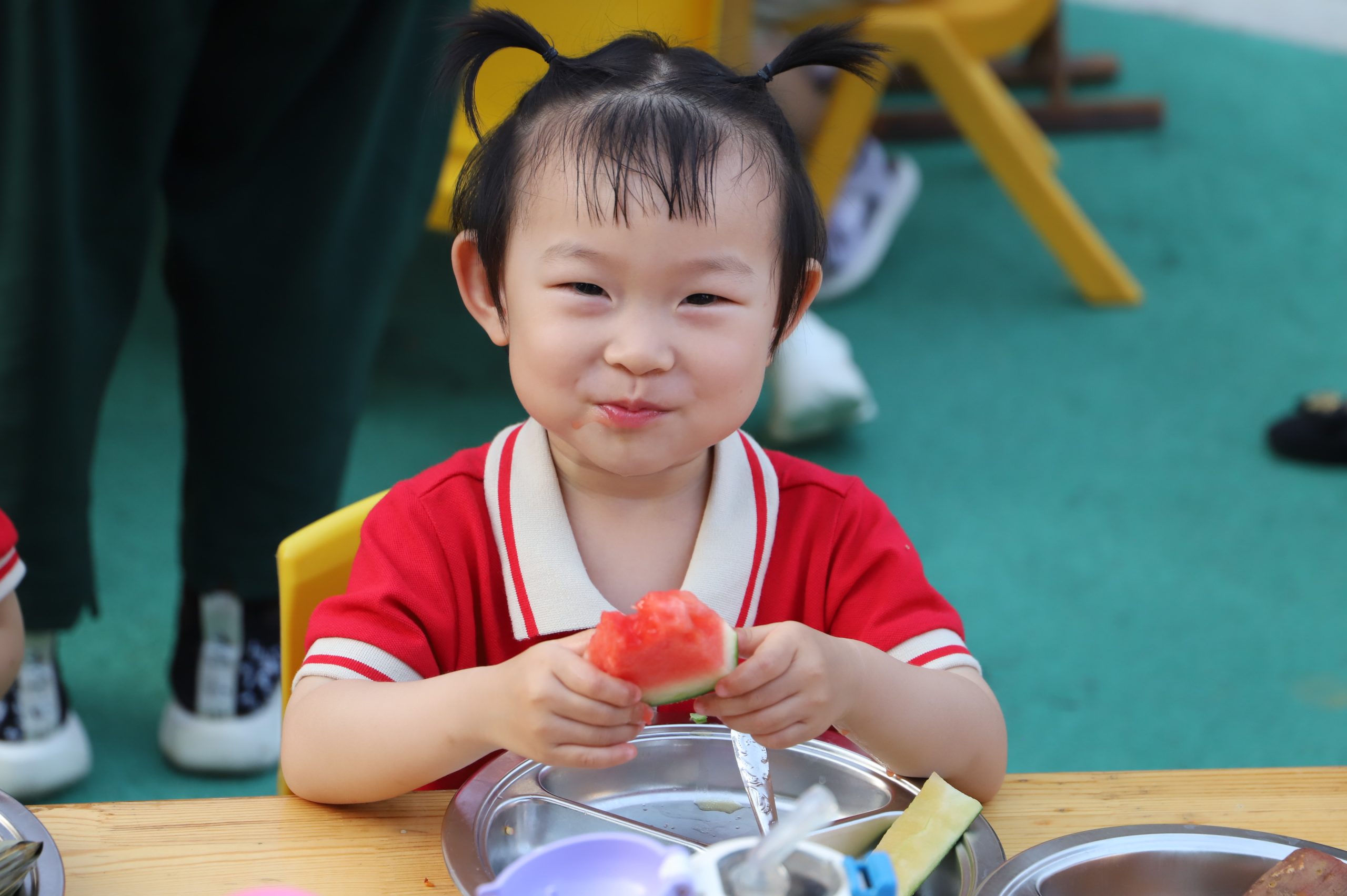 “美美过六一 开开心心吃大席” 阳信红缨小太阳幼儿园开展六一“吃大席”活动