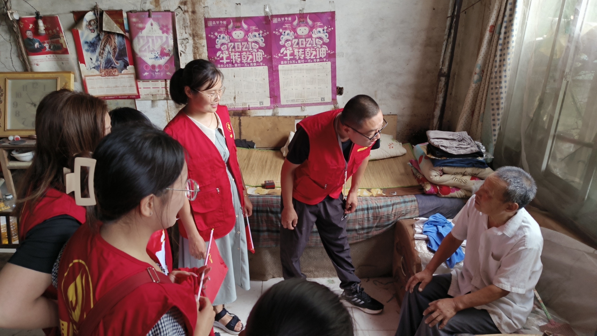 阳信朝阳公益“致敬峥嵘岁月 情暖退役老兵”