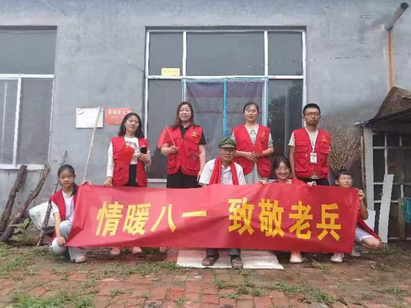 阳信朝阳公益“致敬峥嵘岁月 情暖退役老兵”