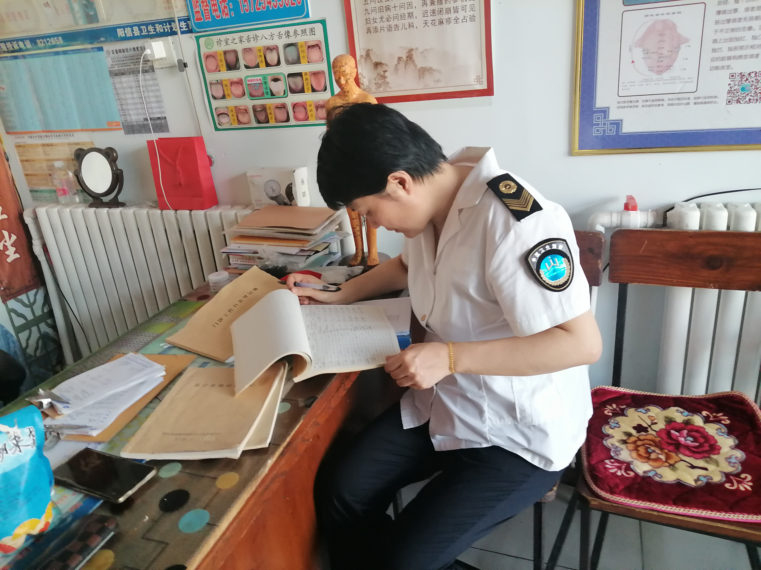 阳信县信城街道社区卫生服务中心开展2025年度辖区医疗机构现场校验工作