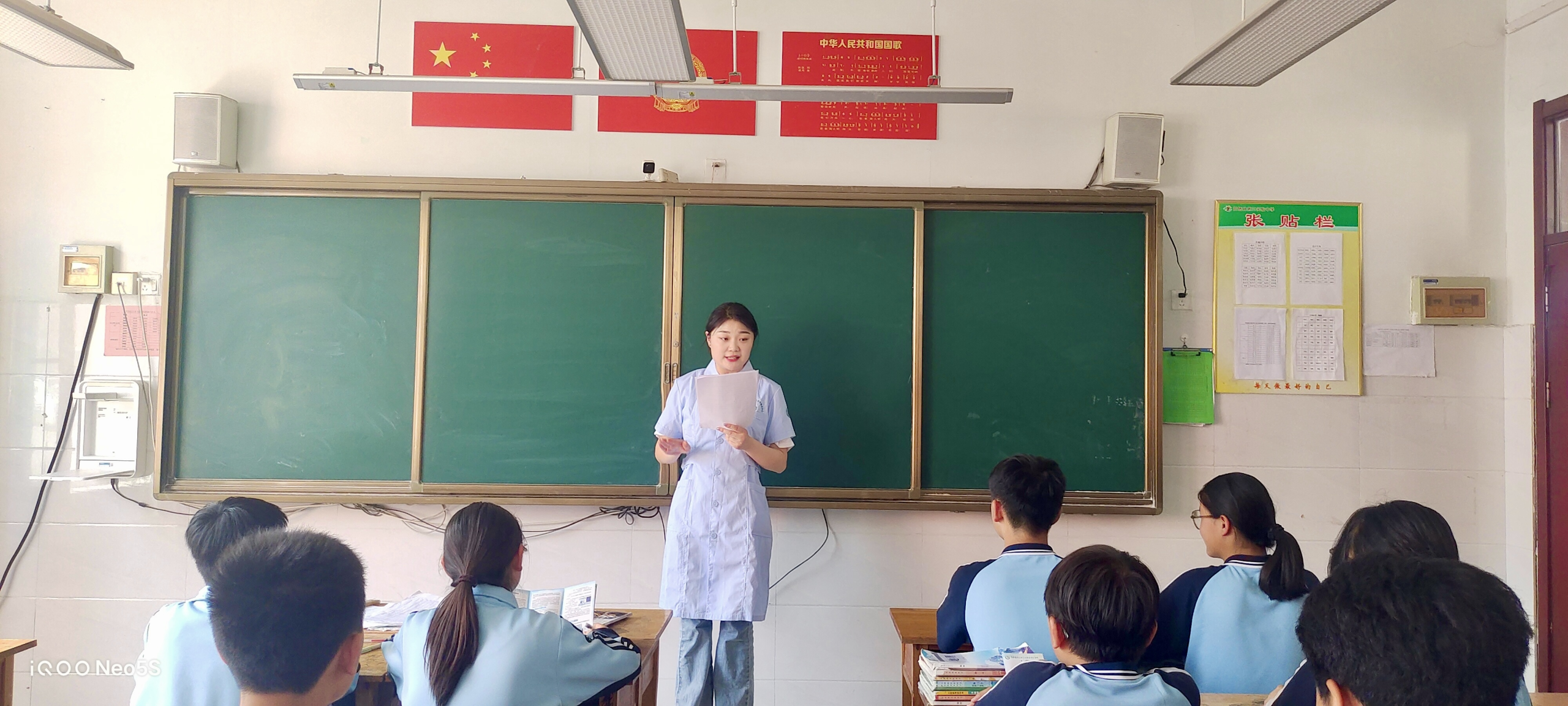 阳信县信城街道社区卫生服务中心开展防溺水急救知识进校园活动