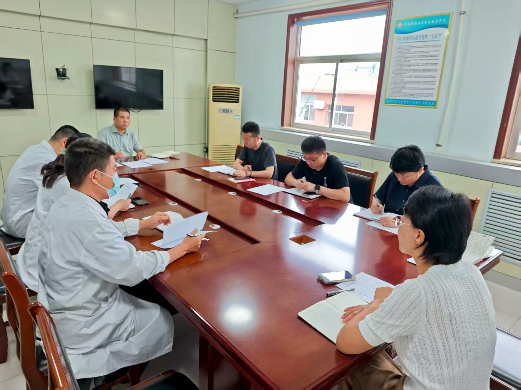 【深入一线，全面排查】阳信县信城街道社区卫生服务中心开展行政查房暨安全生产隐患大排查