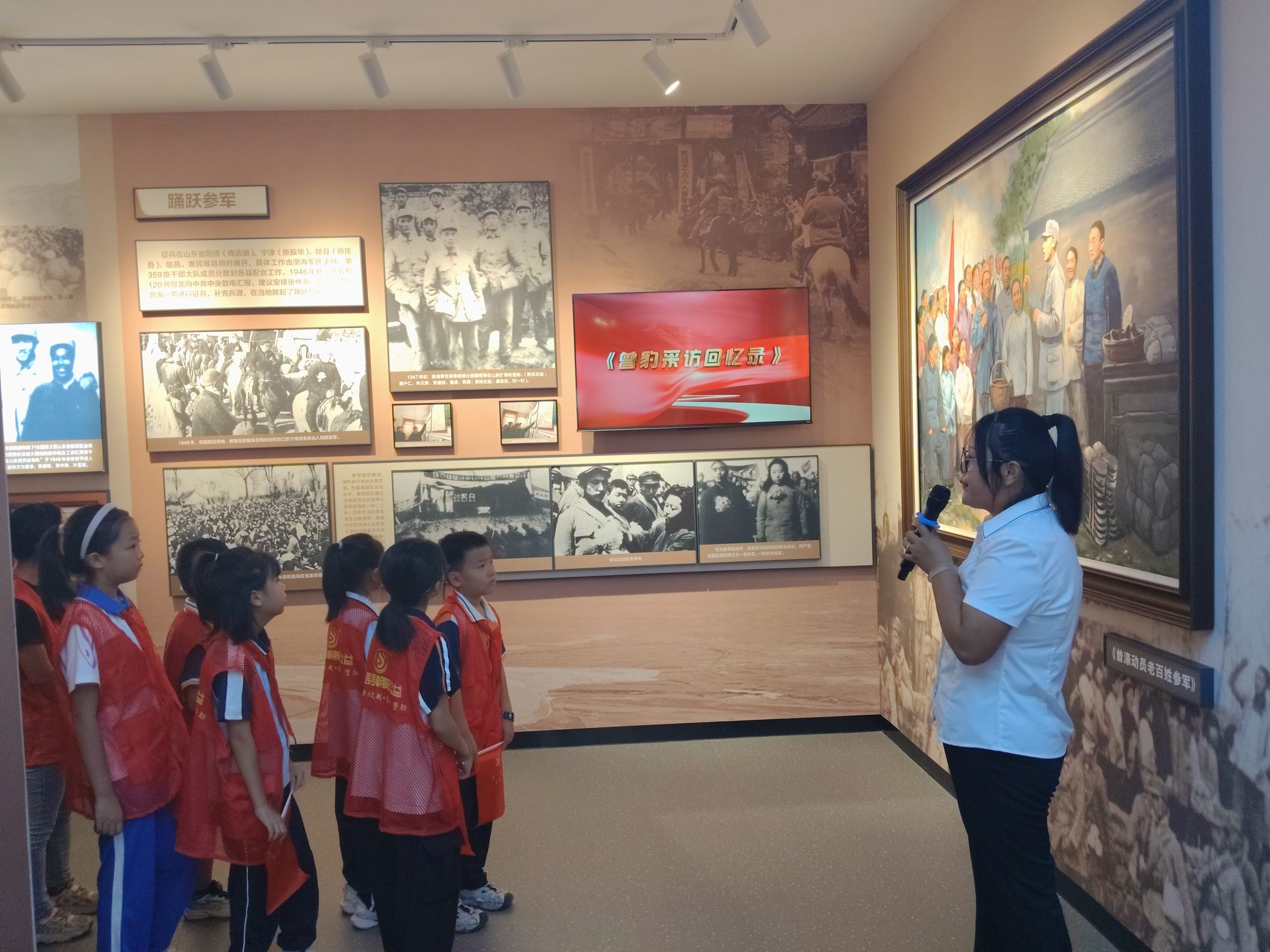 凝聚公益力量—朝阳公益组织志愿者探访山东渤海军区教导旅旧址