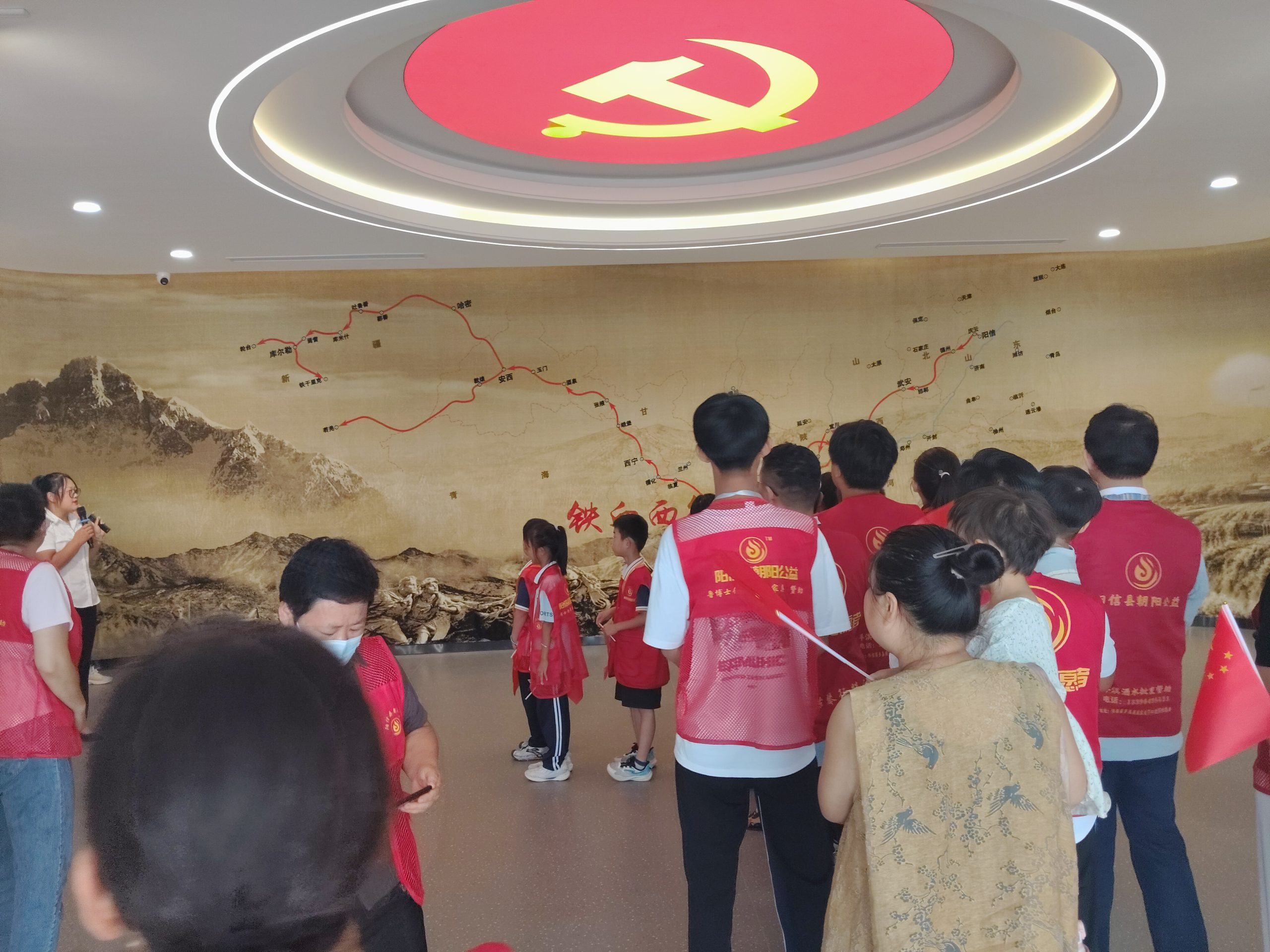 凝聚公益力量—朝阳公益组织志愿者探访山东渤海军区教导旅旧址