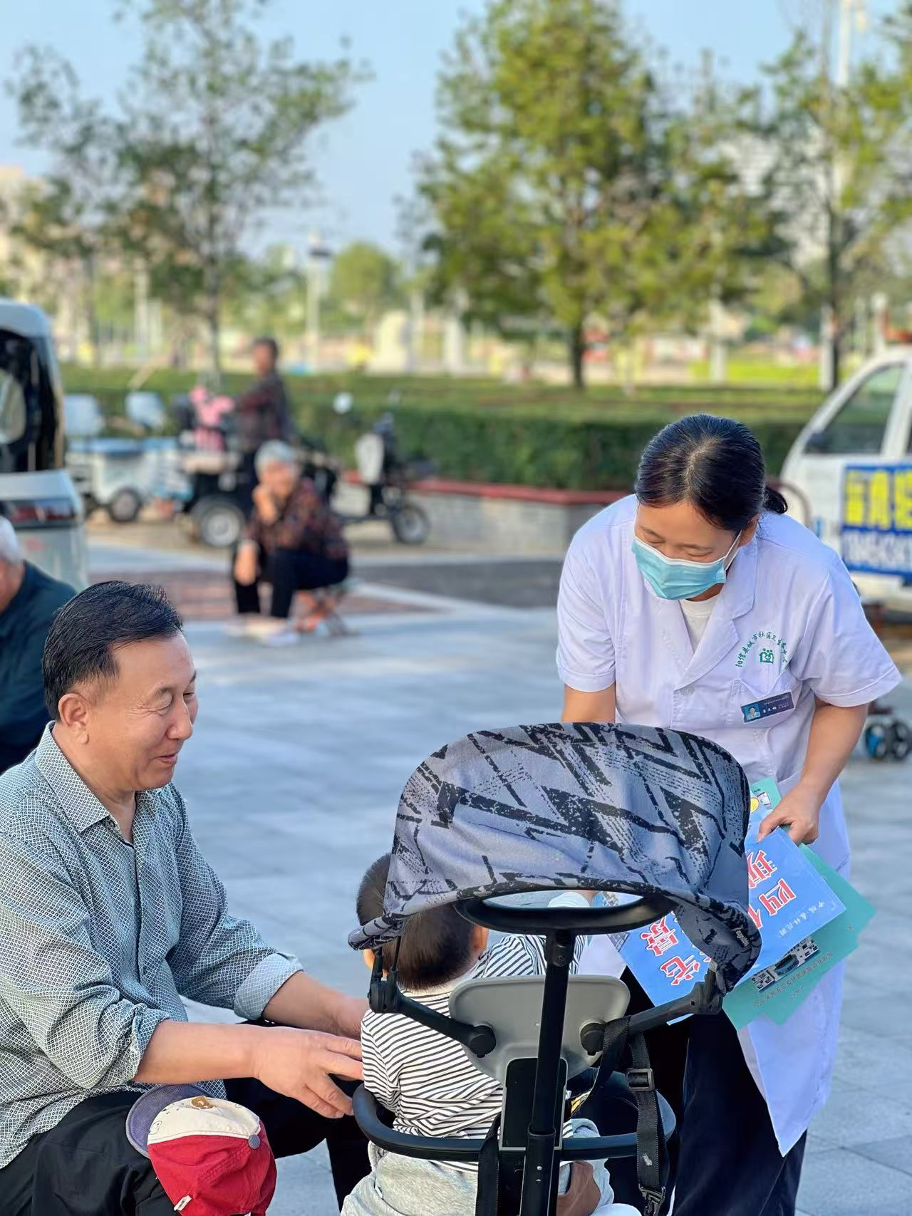 【筑牢健康防线】阳信县信城街道社区卫生服务中心开展秋冬季传染病防控宣传