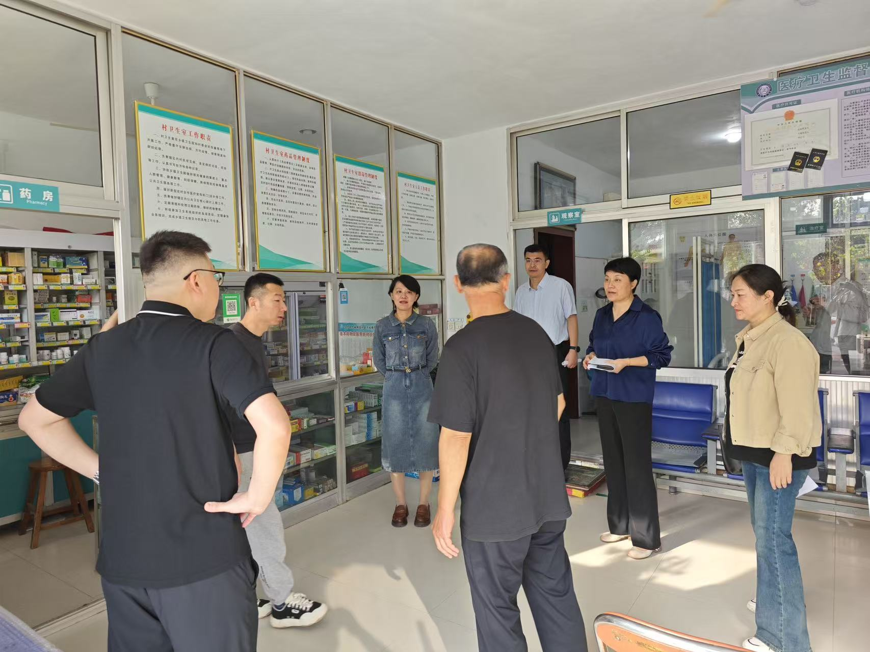 阳信县信城街道社区卫生服务中心组织开展“五有三提升”卫生室改造现场督导暨工作部署会议