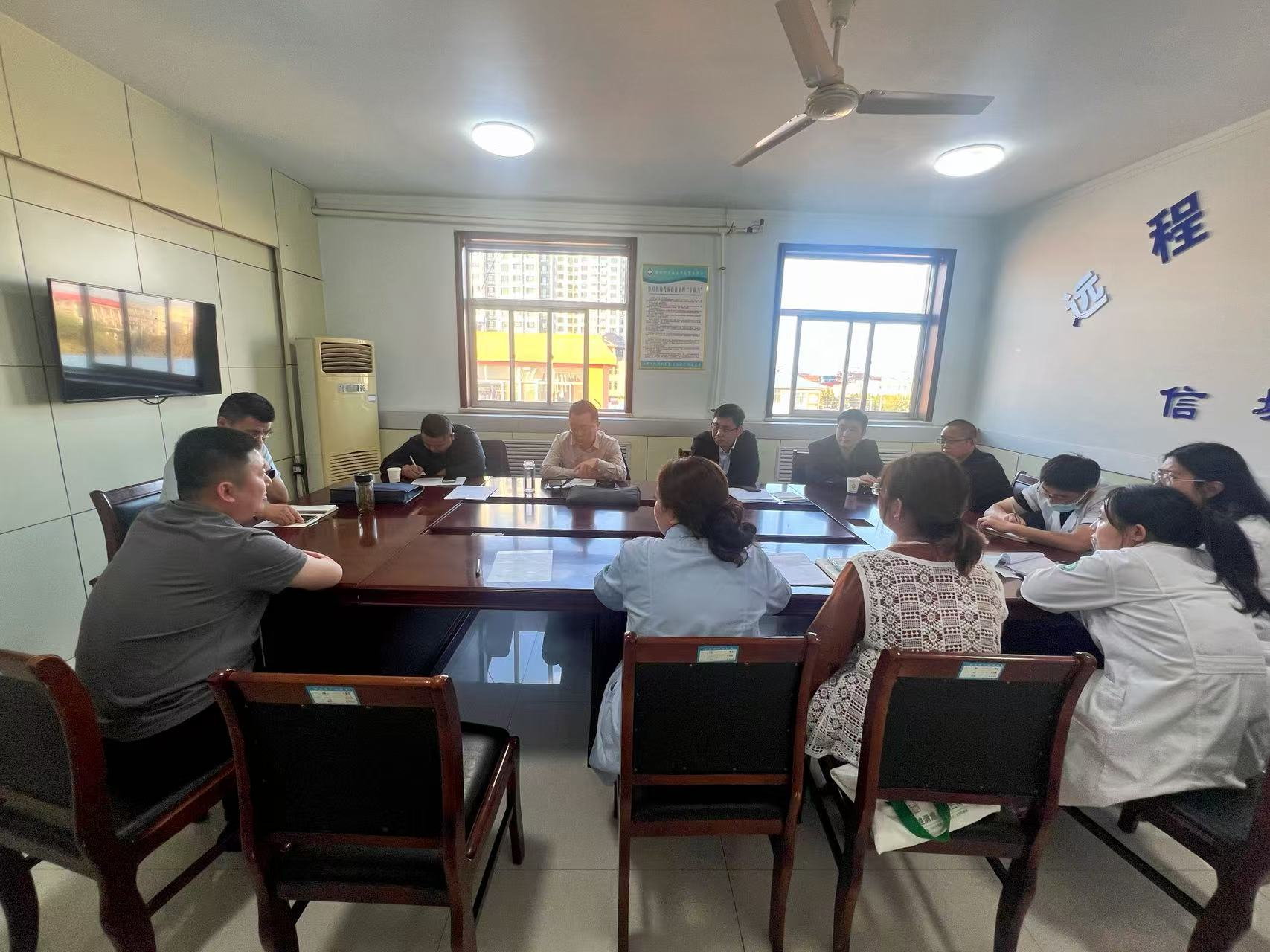 【规范中医诊疗 促进协同发展】阳信县信城街道社区卫生服务中心召开中医住院座谈会