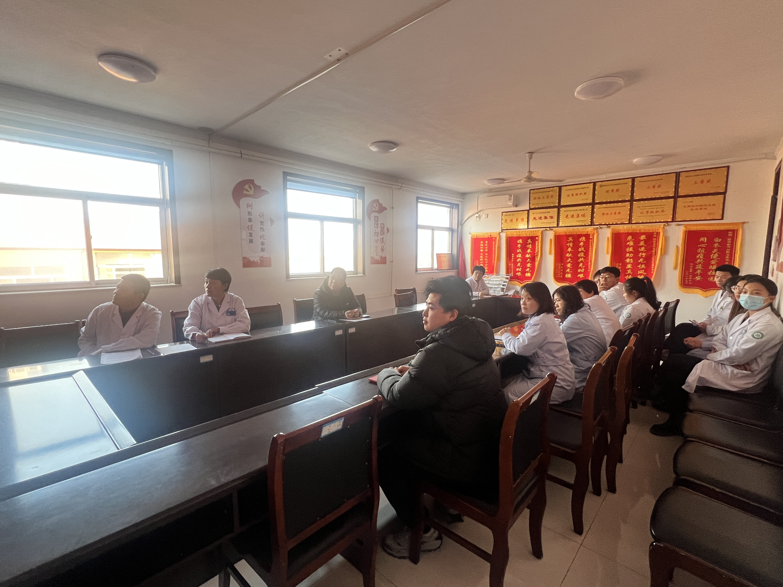 阳信县信城街道社区卫生服务中心加强院感防控技能培训