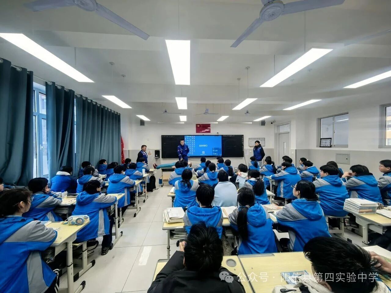 急救知识进校园 守护生命“黄金4分钟”——阳信县第四实验中学开展急救培训