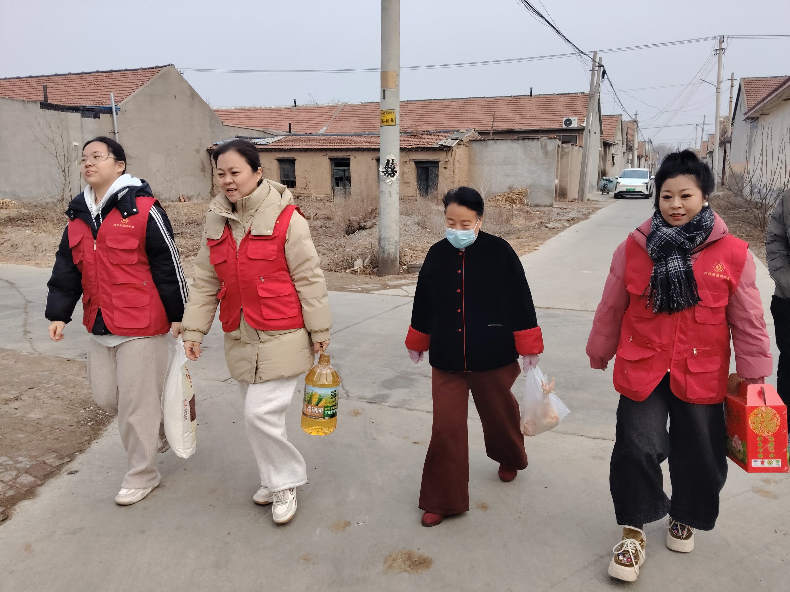 小年暖冬行 志愿护桑榆 —–阳信朝阳公益走访慰问暖人心