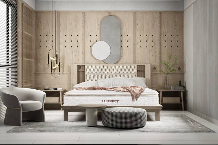 康姿百德豪华款磁性床垫用动态支撑力稳住你的脊椎节律